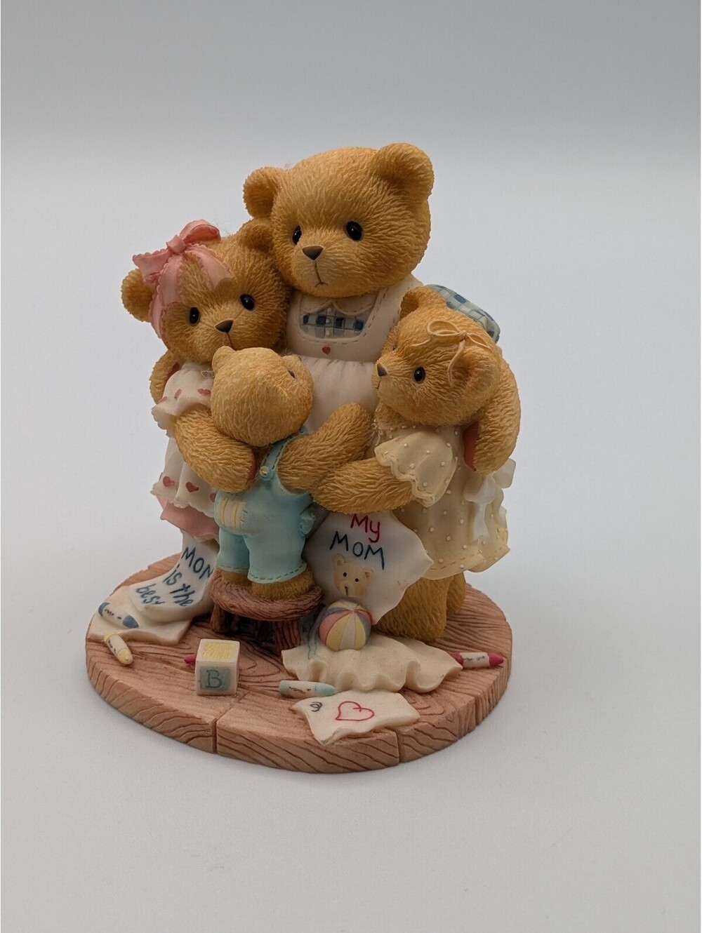 Cherished Teddies Katie Renee Jessica Matthew (538299) 1998, Surrounded by Hugs